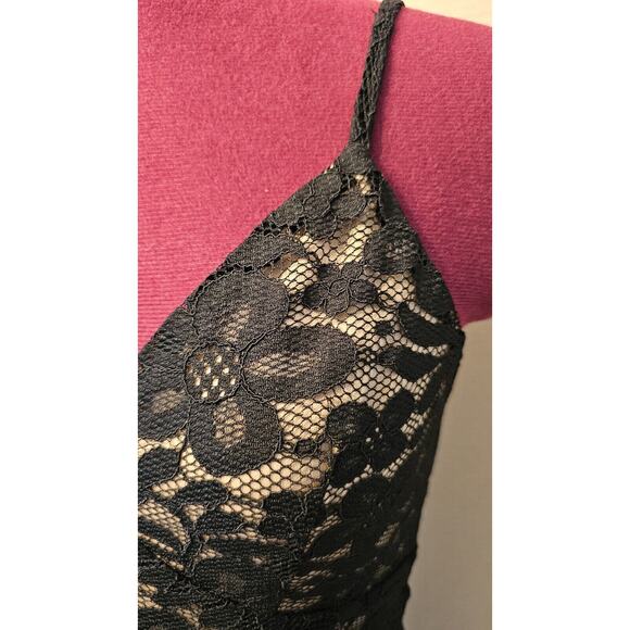 NWT Sage the Label Assymetric Lace Black Dress Size Small - Picture 5 of 13